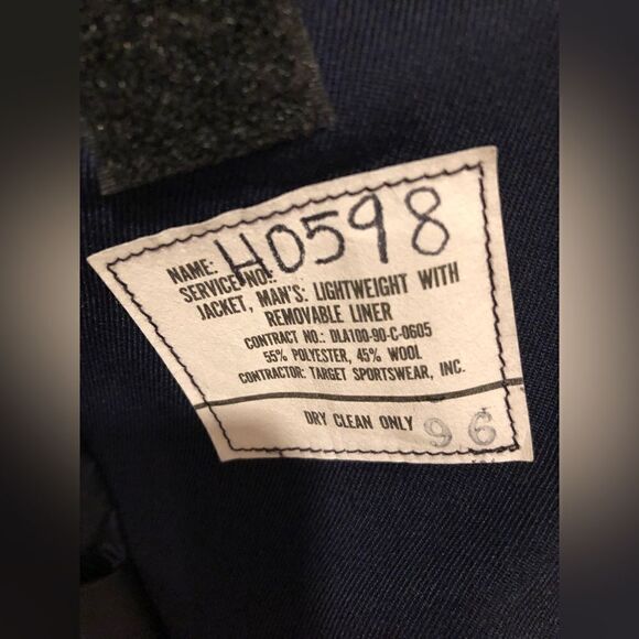 VNT Military Bomber Jacket—Metal Pins and Shoulder straps—Unisex lightweight 🔥 - Picture 9 of 14